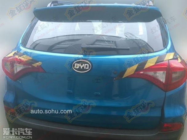 比亞迪S3最新低偽諜照 新外觀/或搭1.5T