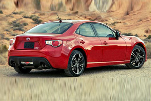 豐田86四門版合成圖