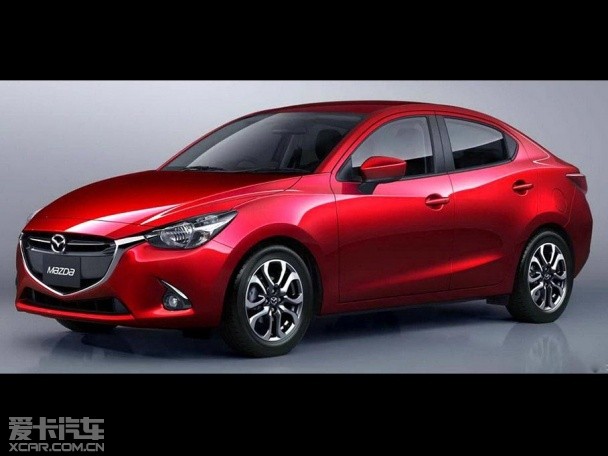 全新馬自達2三廂版官圖 將11月底首發(fā)