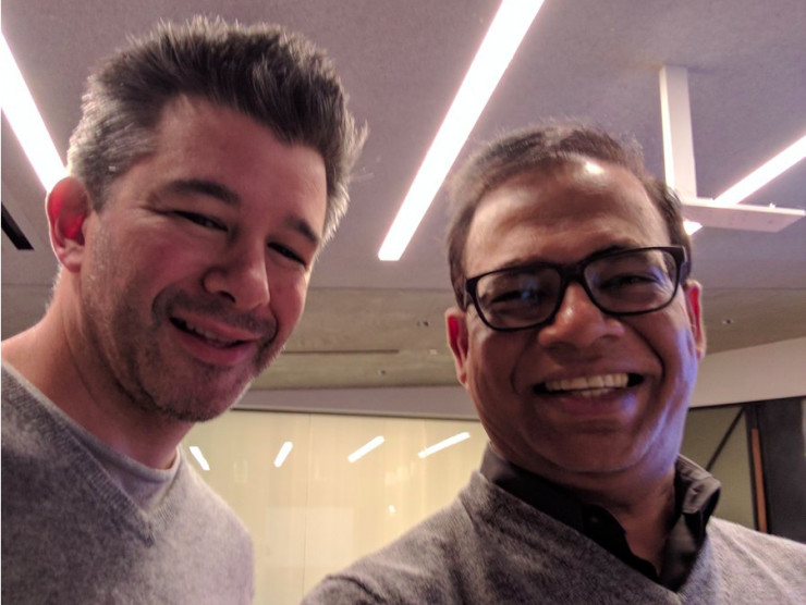 ����Uber��ϯ��(zh��)�й�Travis Kalanick�����ң�ǰ�ȸ������I(y��)��(w��)ؓ(f��)؟(z��)��Amit Signal